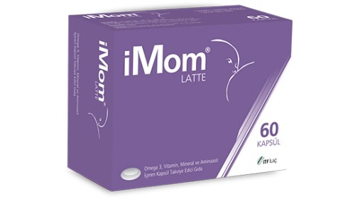 iMom Latte Omega 3 Takviye Edici Gıda 60 Kapsül