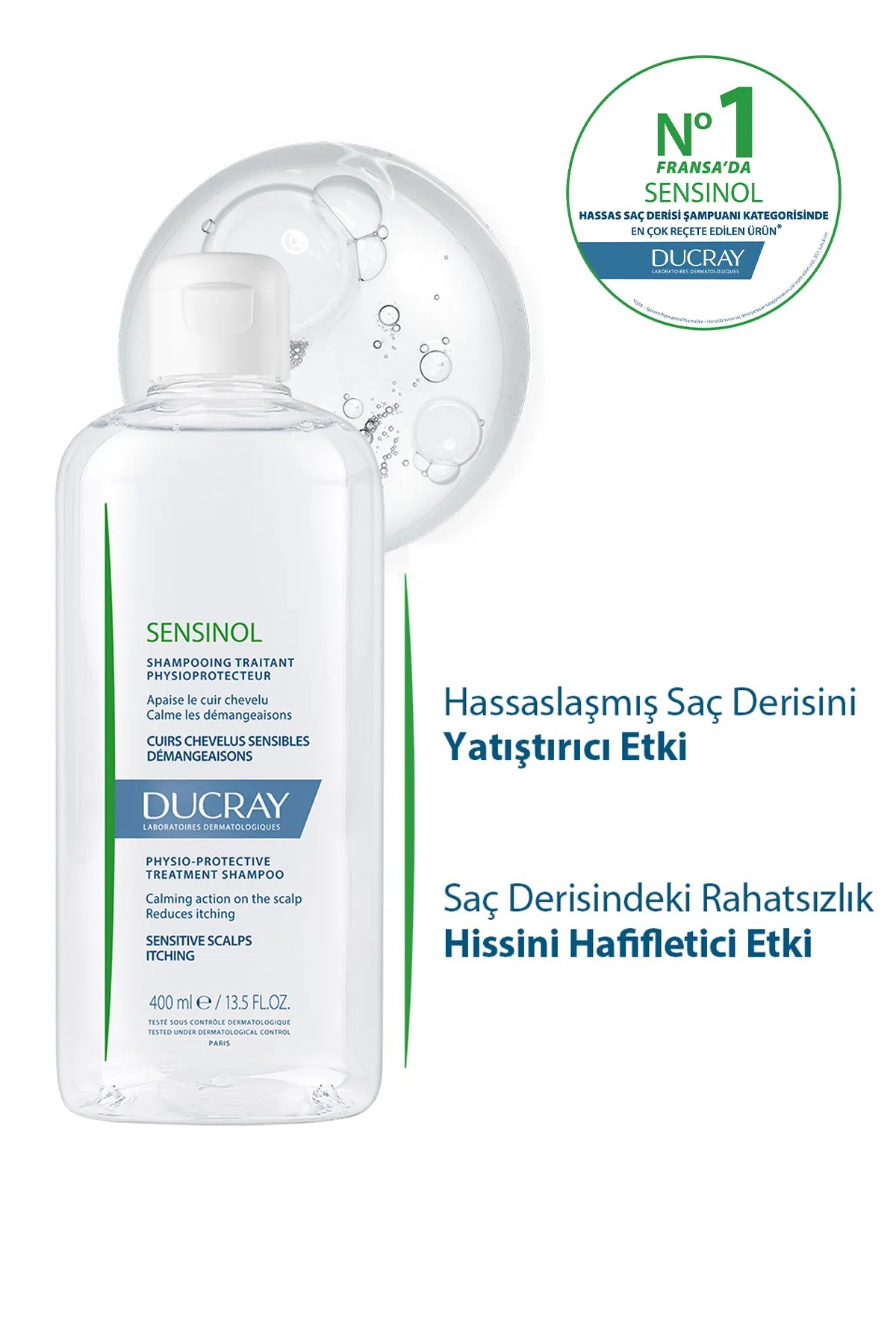 Ducray Sensinol Şampuan 400 ml