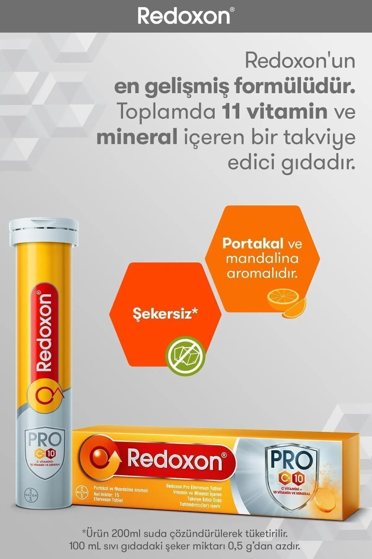 Redoxon Pro 15 Efervesan Tablet