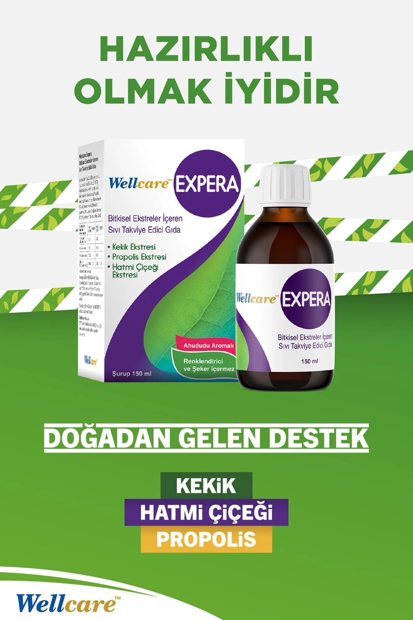 Wellcare Expera Şurup 150 ml