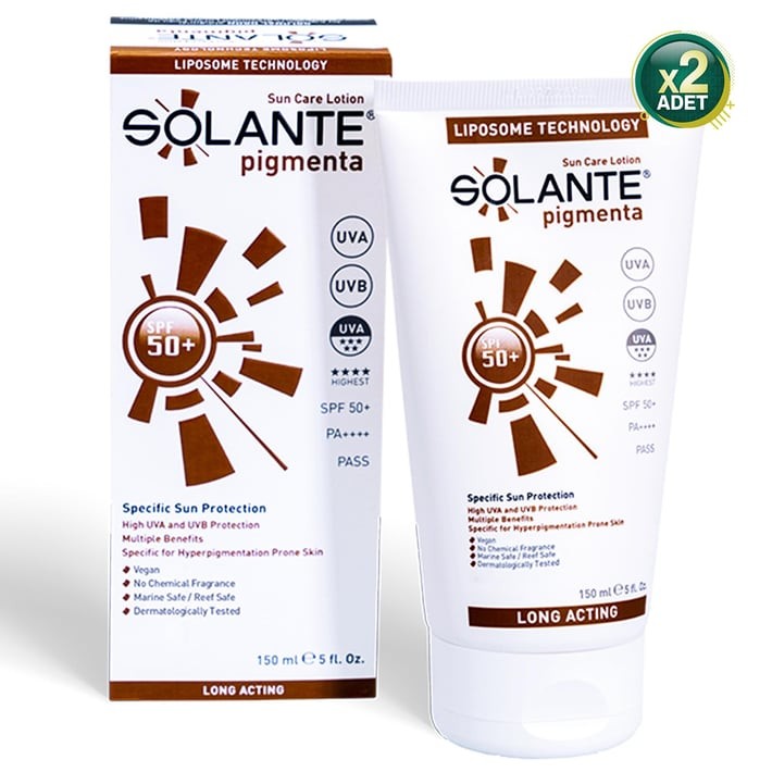 Solante Pigmenta Spf 50+ 150 ml 2 Adet