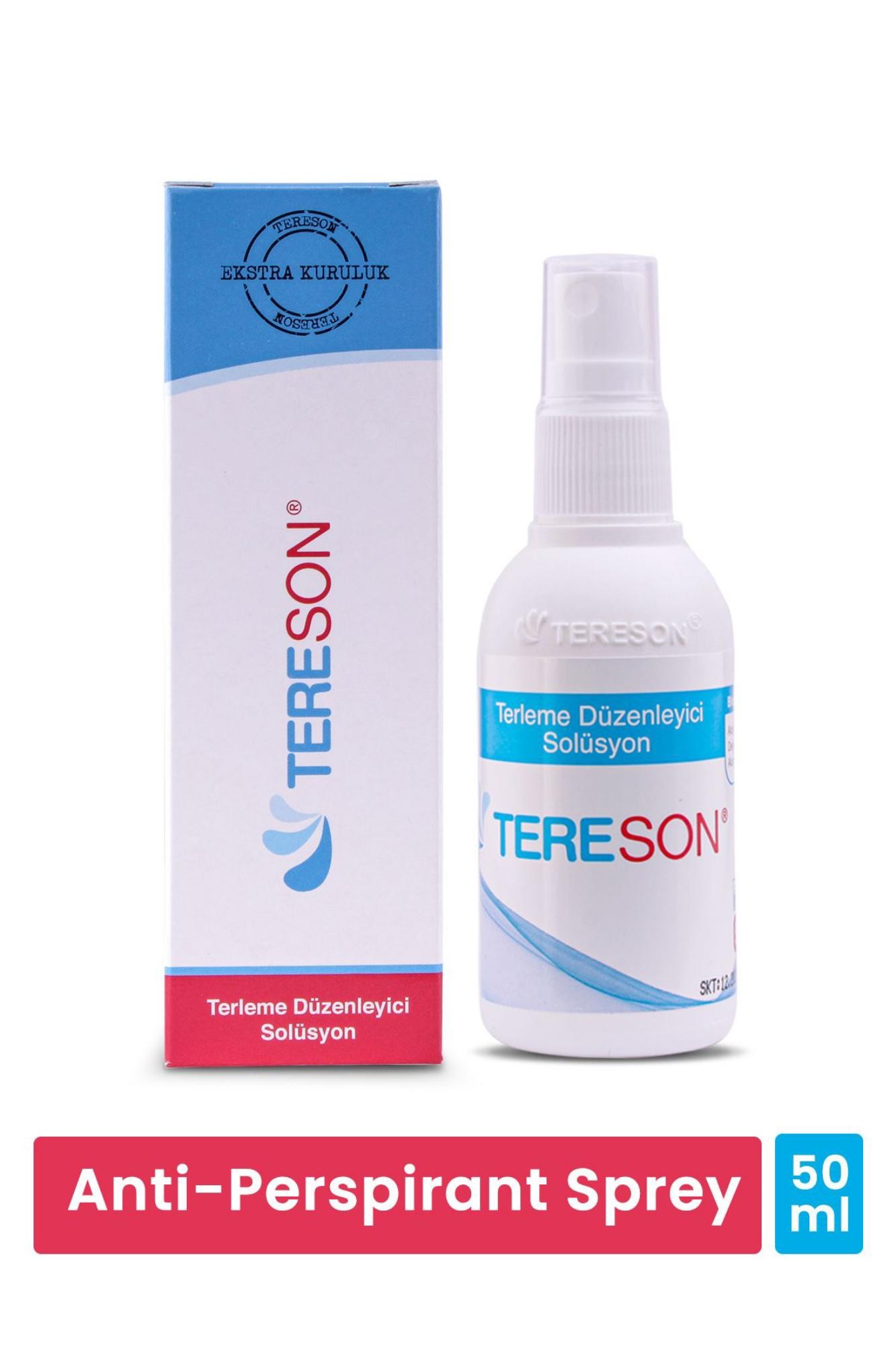 Tereson El,Ayak ve Koltuk Altı Terleme Önleyici Sprey 50 ML