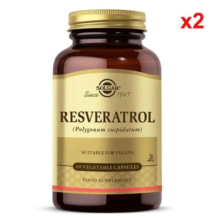 Solgar Resveratrol 60 Kapsül 2 Adet