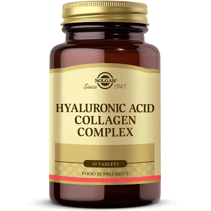 Solgar Hyaluronic Acid Collagen Complex 120 mg 30 Tablet