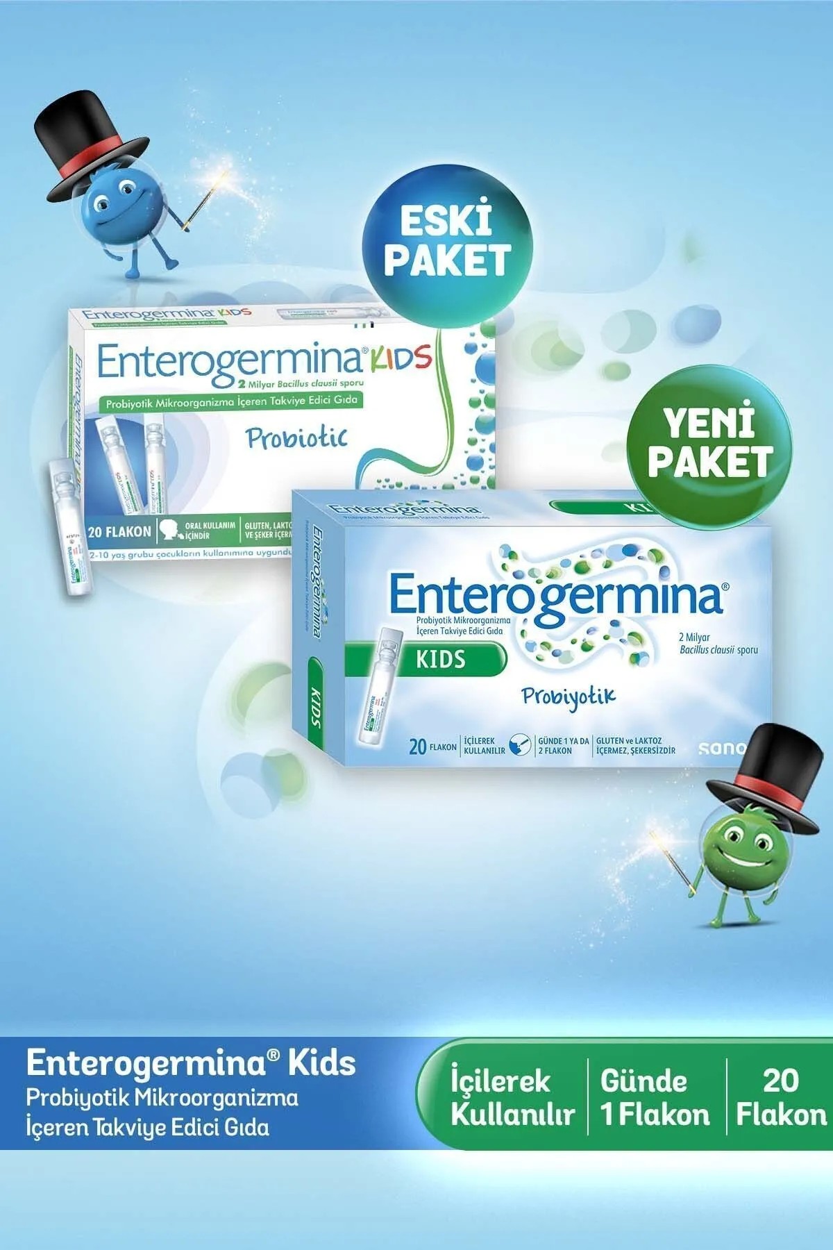 Enterogermina Kids 5 ml X 20 Flakon