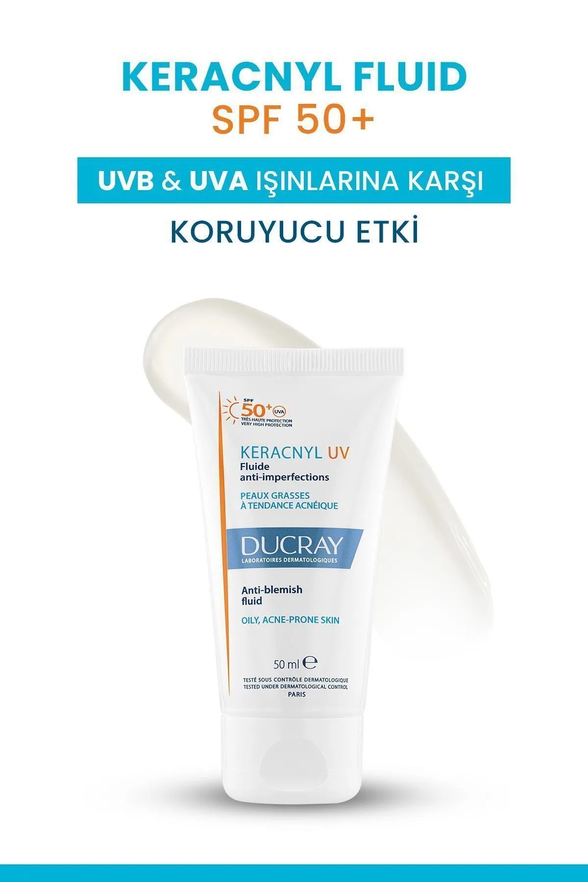 Ducray Keracnyl UV Spf 50+