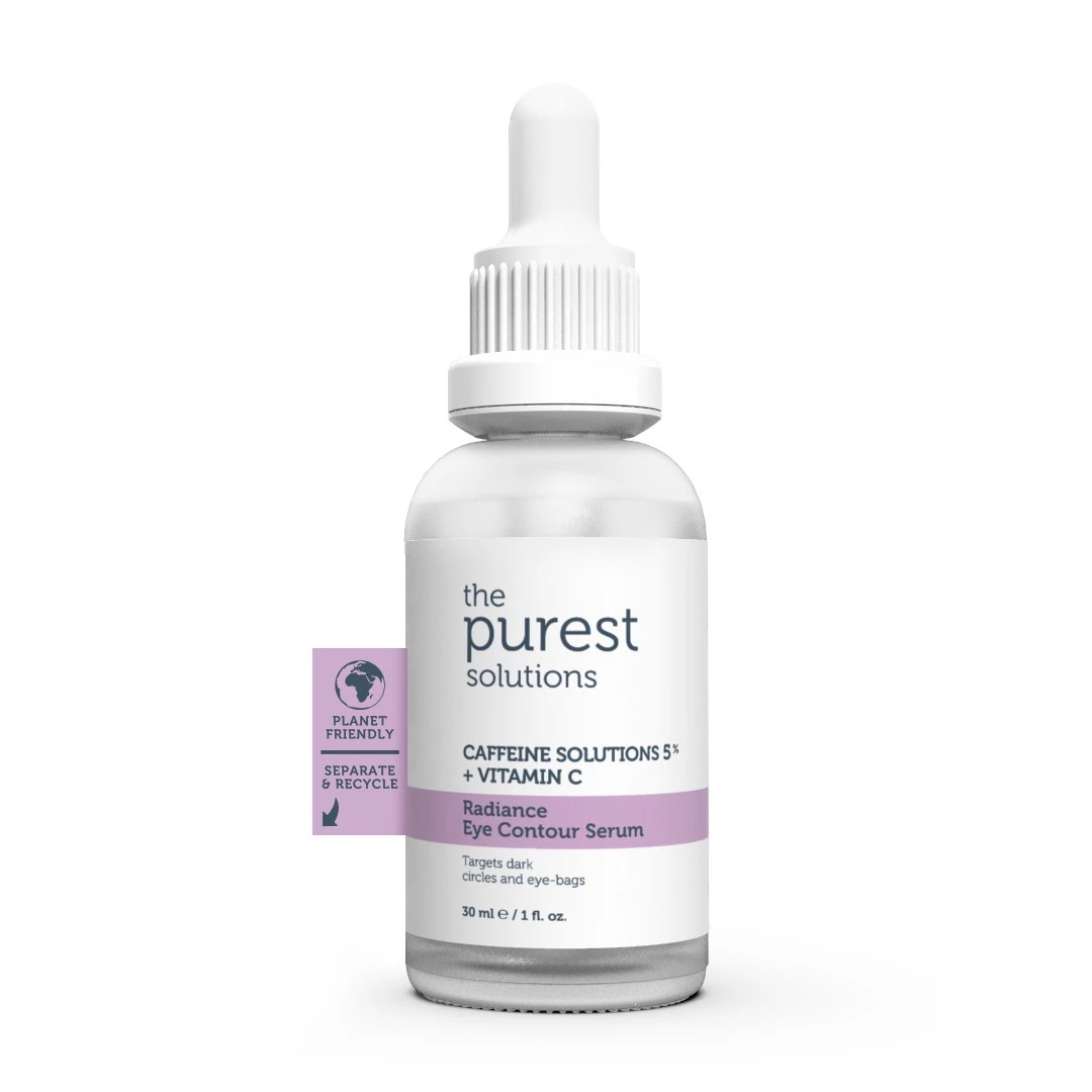 The Purest Solutions Torbalanma Ve Morluk Karşıtı, Aydınlatıcı Kafein Göz Altı Serumu 30 ml