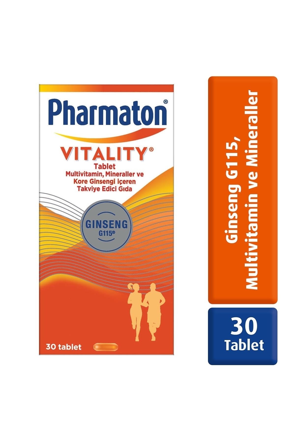 Pharmaton Vitality 30 Tablet - Ginseng G115, Multivitamin Ve Mineraller