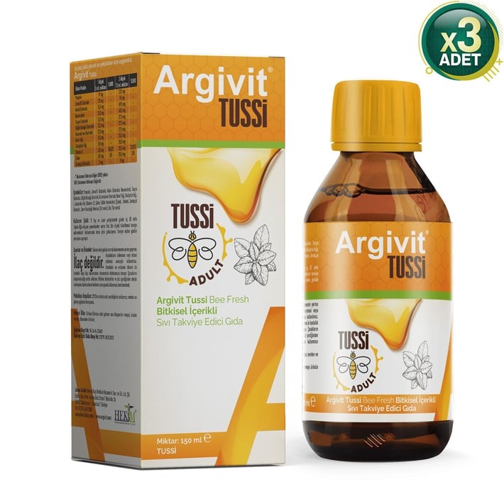 Argivit Tussi Kids 150 ml 3 Adet