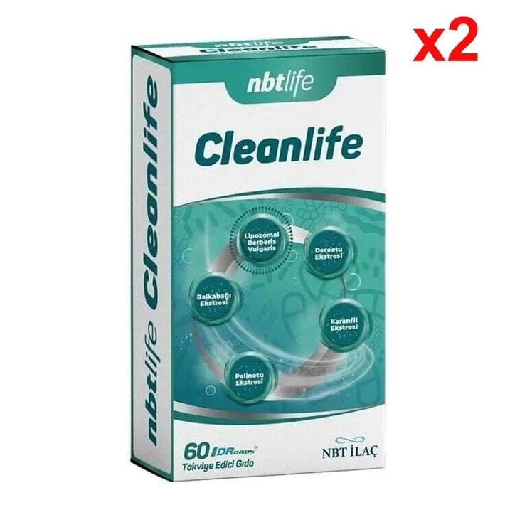 Nbt Life Cleanlife 60 Kapsül 2 Adet
