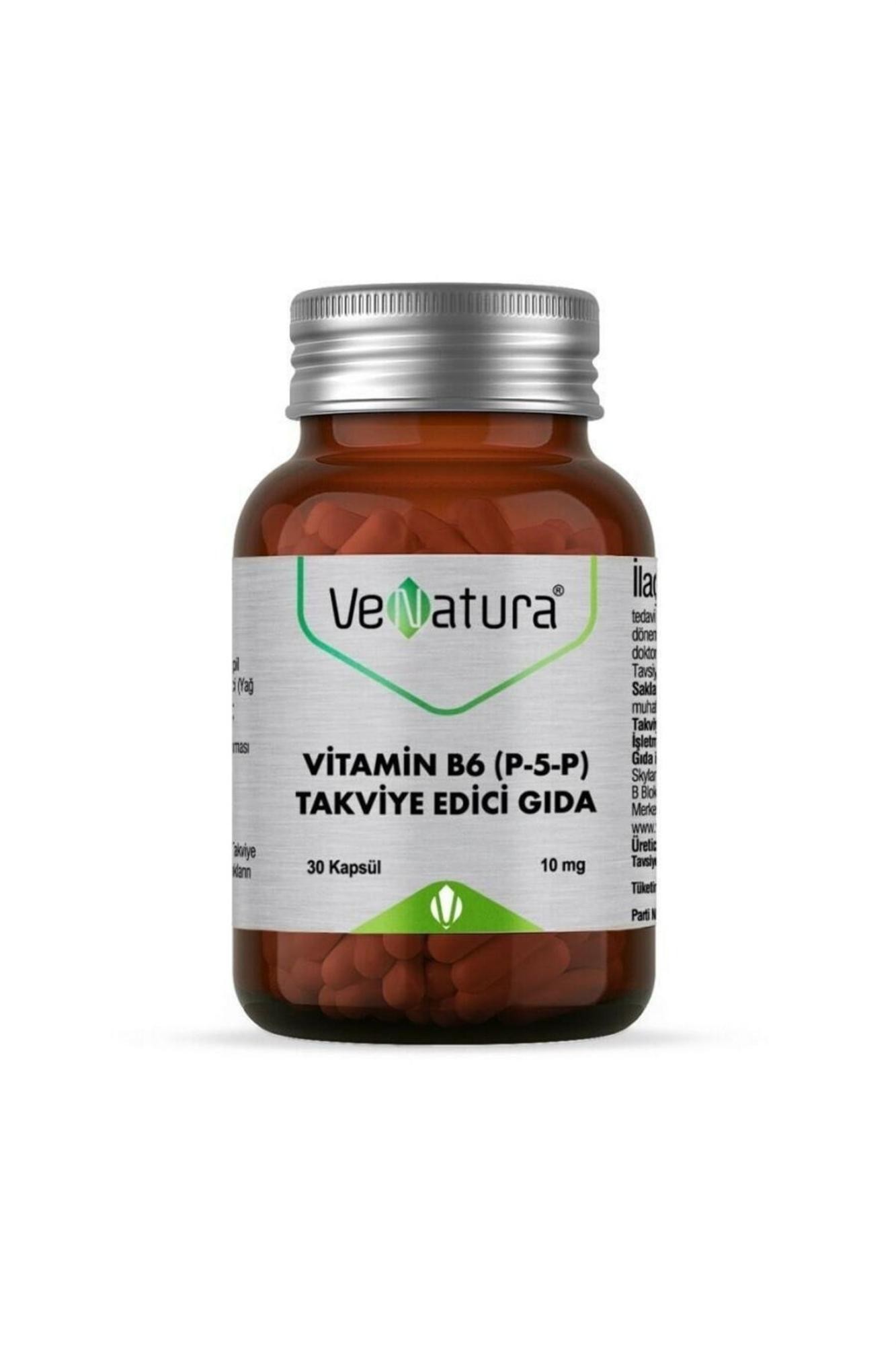 Venatura Vitamin B6 (P-5-P) 30 Kapsül