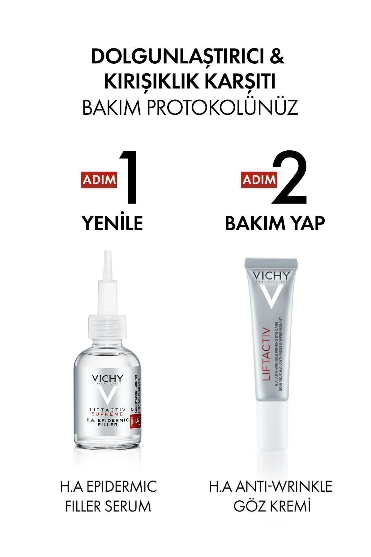 Vichy Liftactiv Supreme Yaşlanma Karşıtı Göz Çevresi Bakım Kremi 15 ml