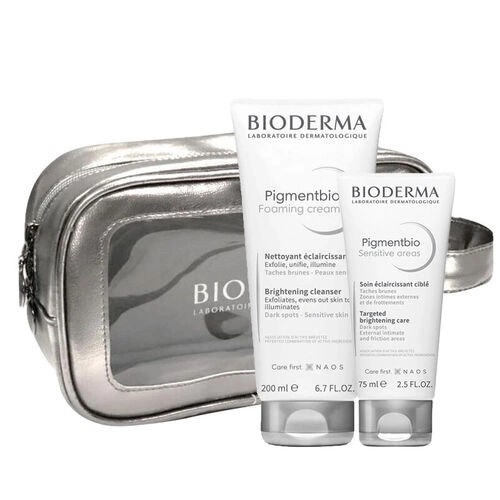 Bioderma Pigmentbio Foaming Cream 200 ml + Pigmentbio Sensitive Areas 75 ml Çantalı