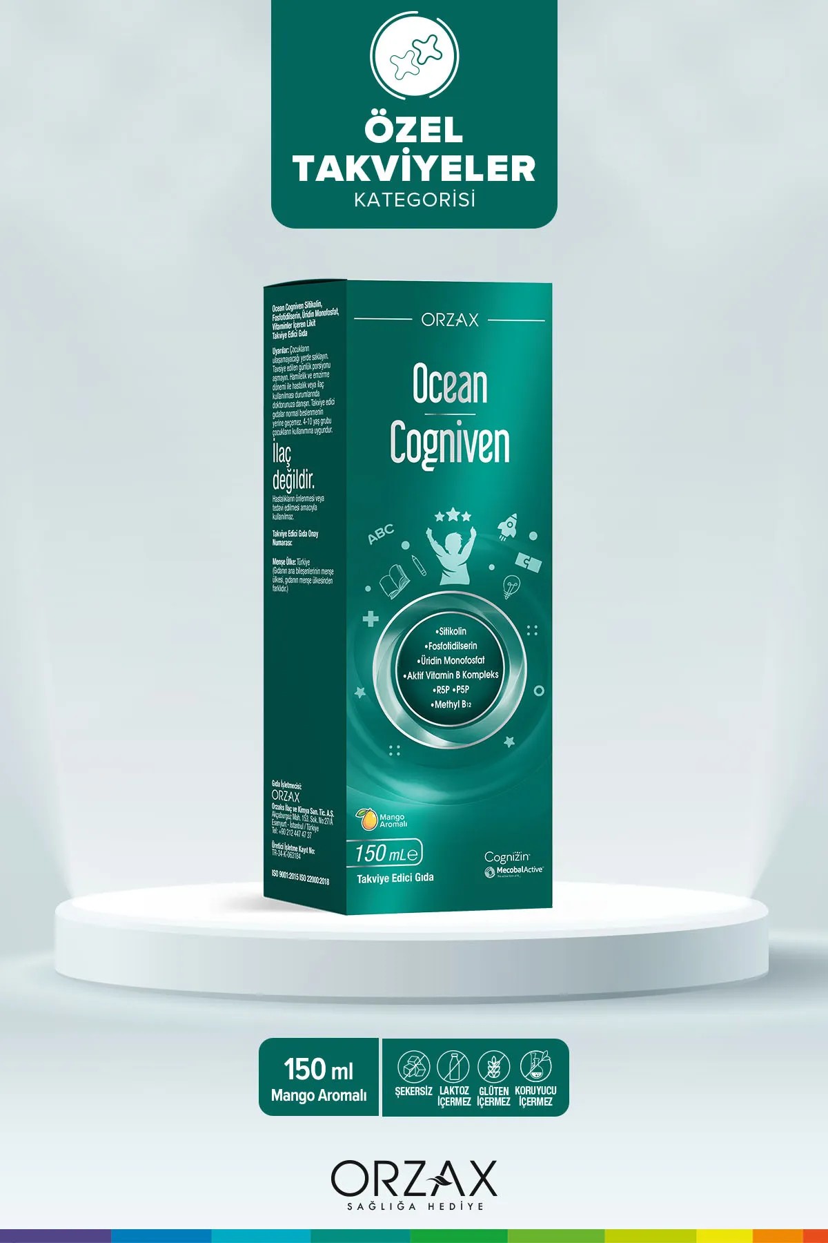 Ocean Cogniven Mango Aromalı 150 ml
