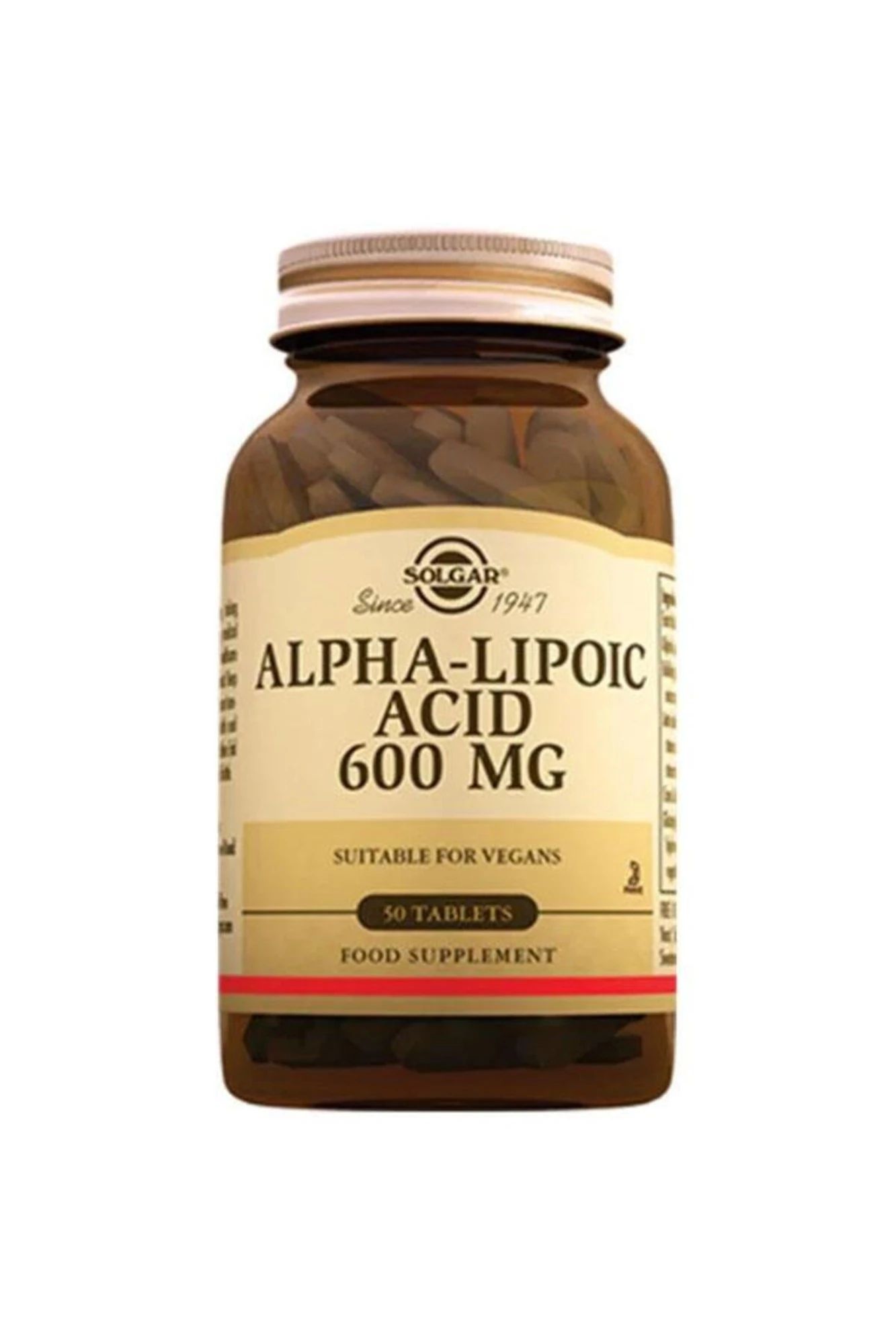 Solgar Alpha Lipoic Acid 600 mg 50 Tablet