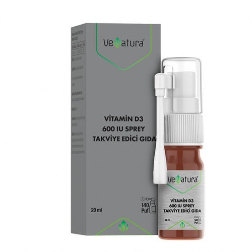 Venatura Vitamin D3 600 IU Sprey 20 ml