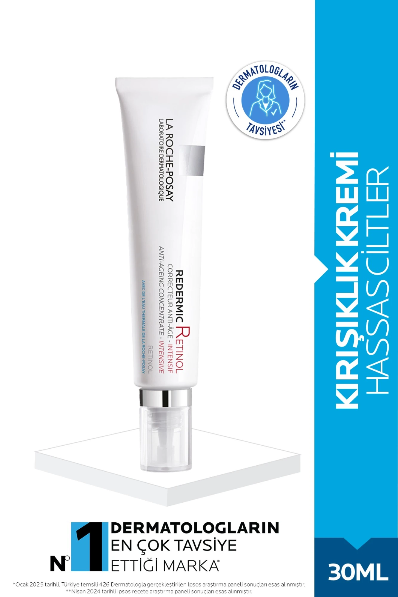 La Roche Posay Redermic R Günlük Bakım Kremi Yaşlanma Karşıtı 30 ml