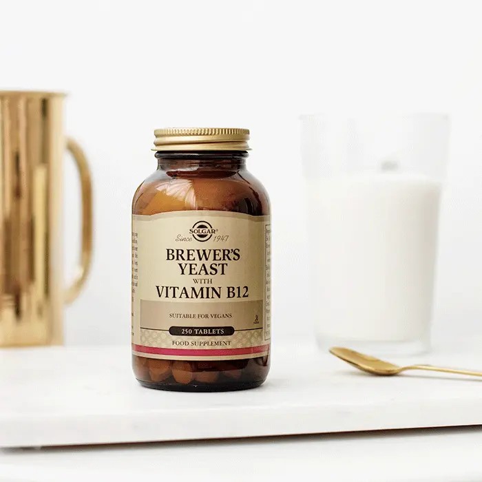 Solgar Brewer's Yeast With Vitamin B12 250 Tablet