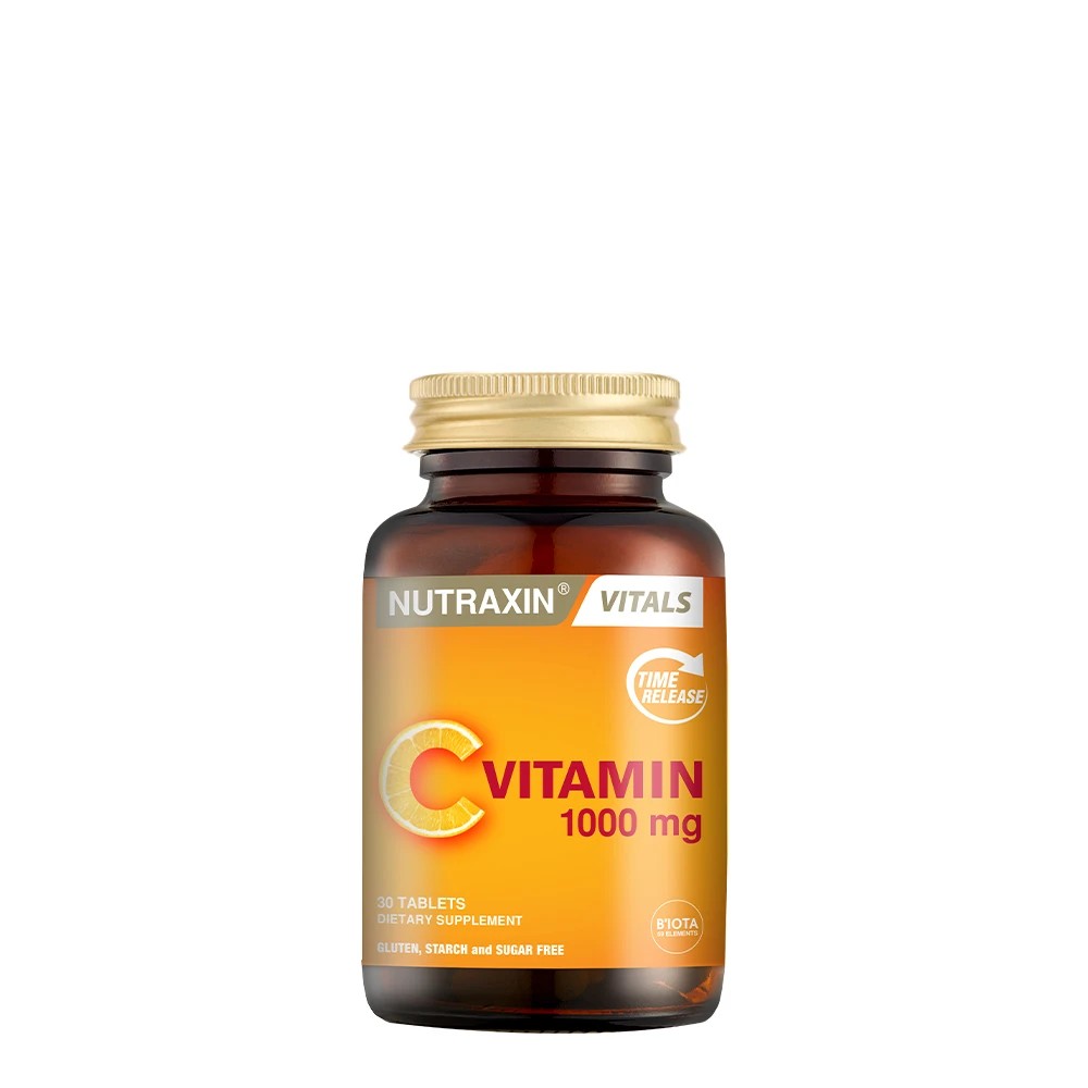 Nutraxin C Vitamin 1000 Mg - C Vitamini Deposu Zaman Salınımlı 30 Tablet