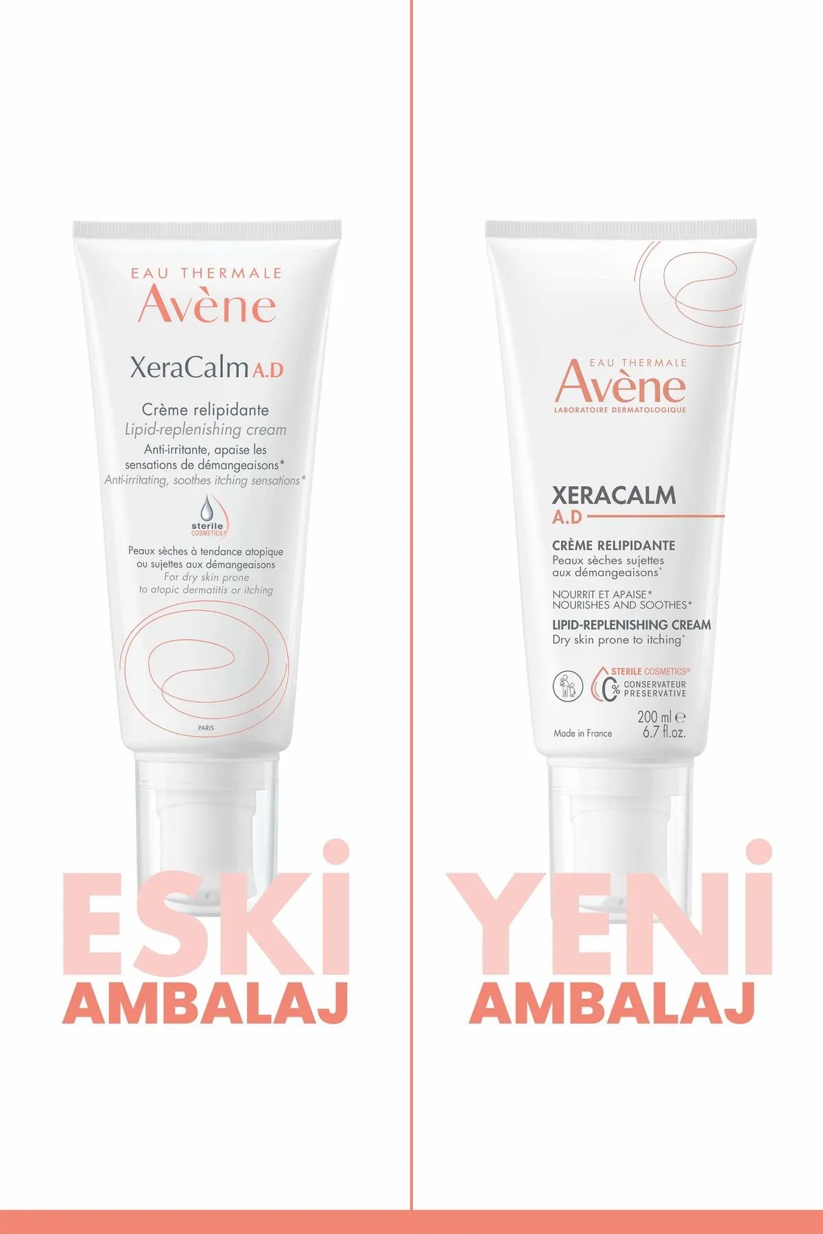 Avene Çok Kuru Ciltler için Nemlendirici Krem - Xeracalm Creme 200 ml