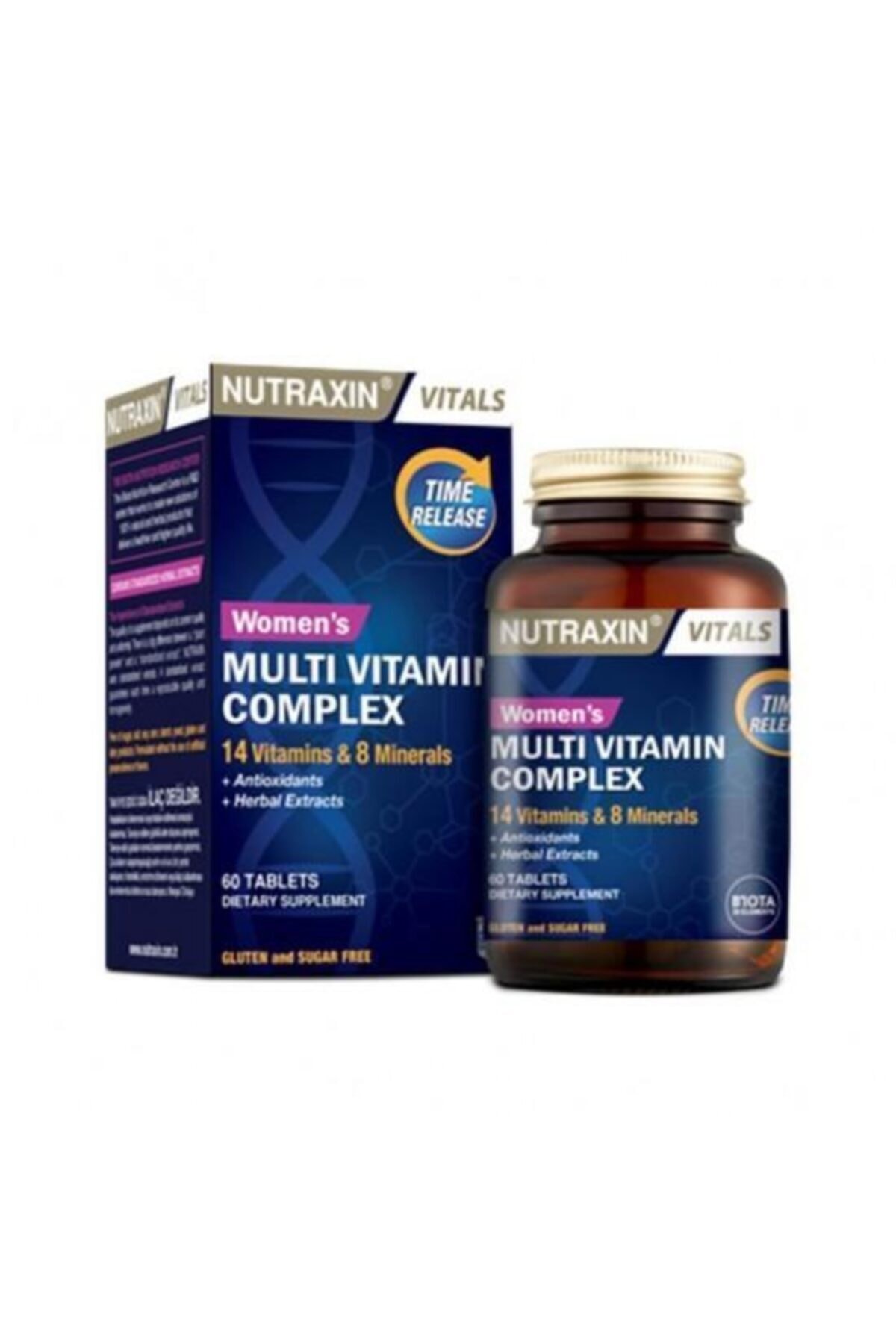Nutraxin Womens Multivitamin Mineral Complex 60 Tablet