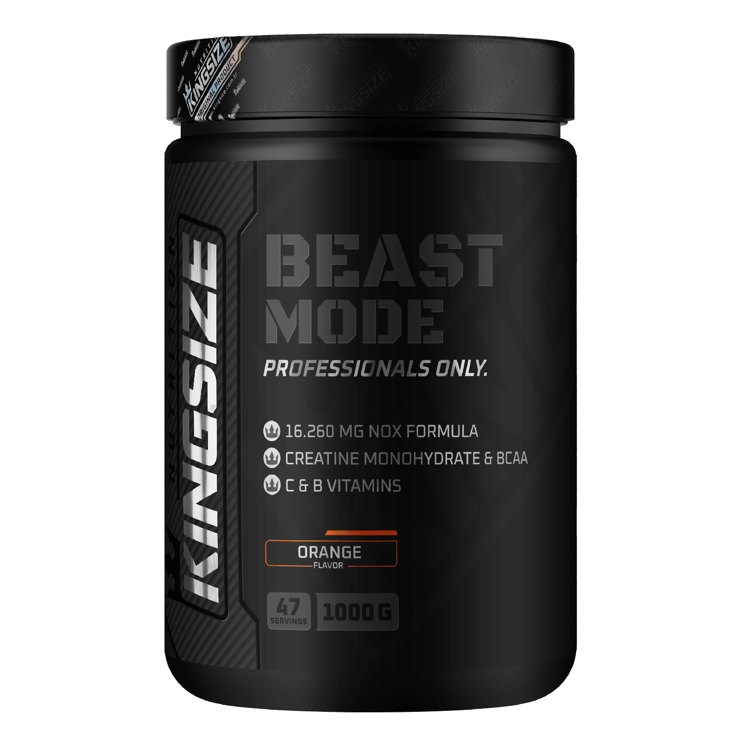 Kingsize Nutrition Beast Mode Portakal Aromalı 1000 Gr