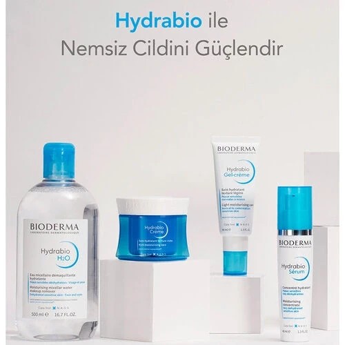 Bioderma Hydrabio Cream Hyalüronik Asit Niasinamid E Vitamini İçeren Yoğun Nemlendirici Yüz Bakım Kremi 50 ml