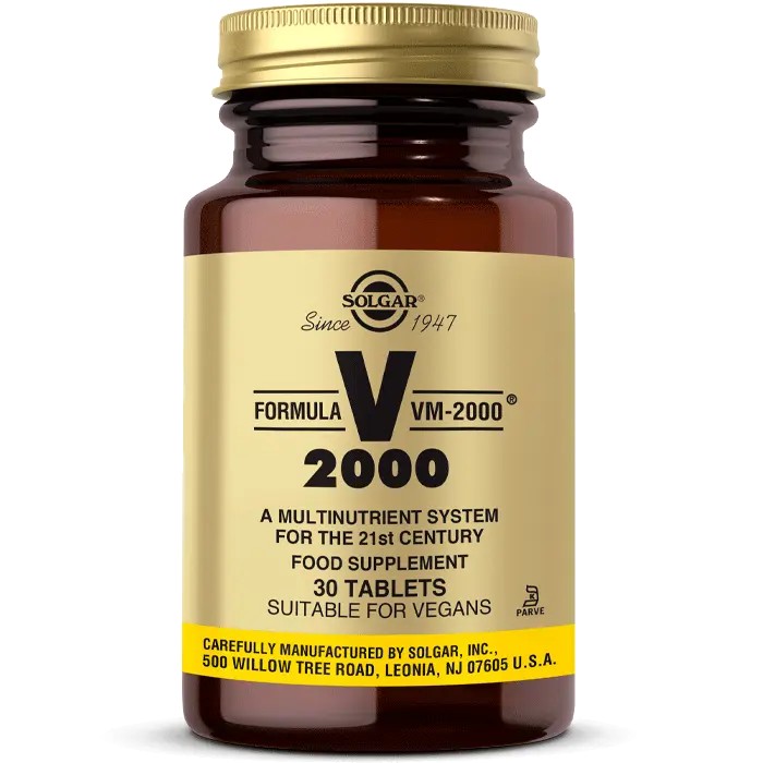 Solgar VM 2000 Mul-Vit-Min 180 Tablet