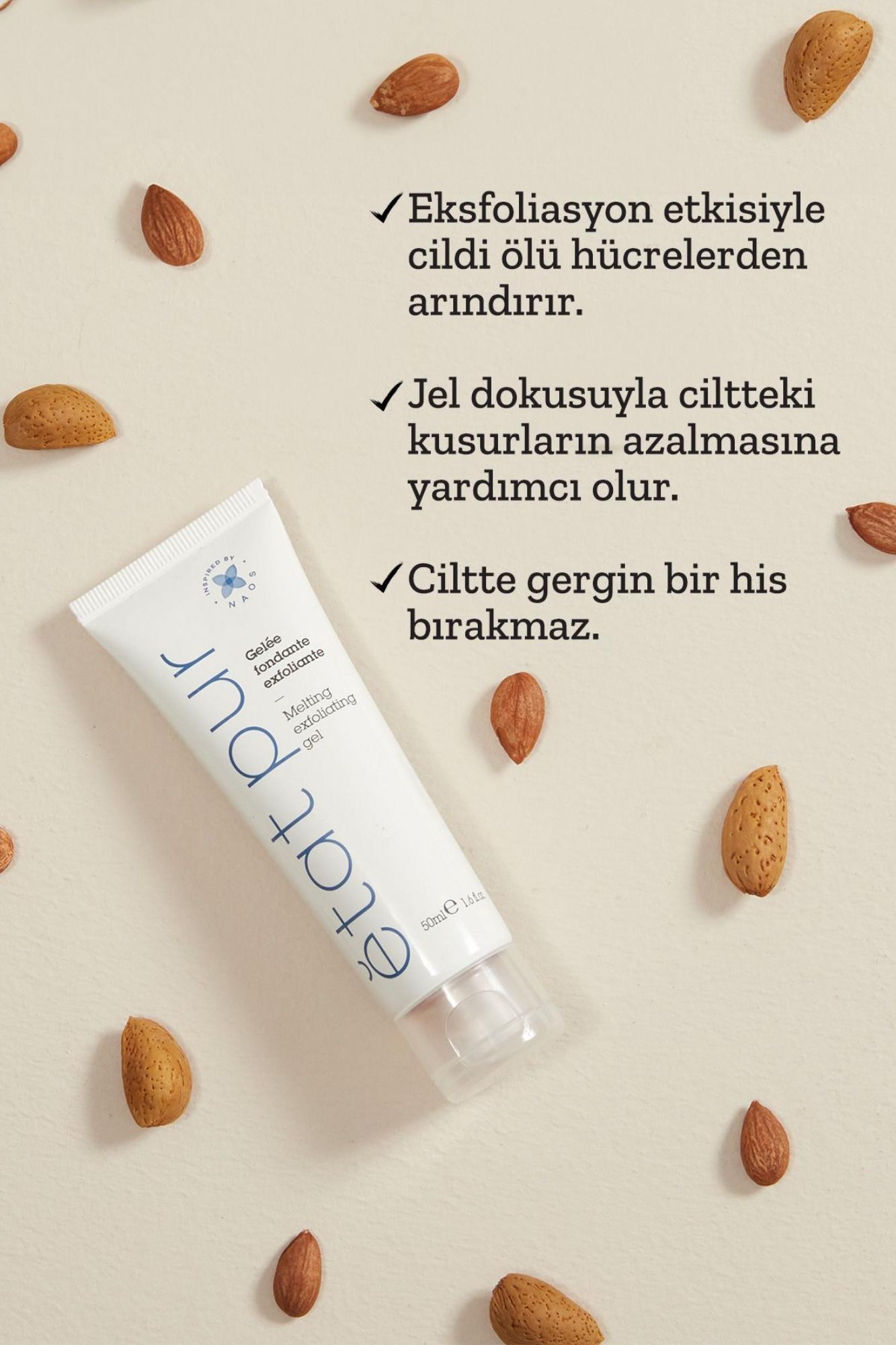 Etat Pur Melting Exfoliating Gel Kayısı Çekirdeği Özlü Nazik Yenileyici Yüz Peeling Jeli 50 ml