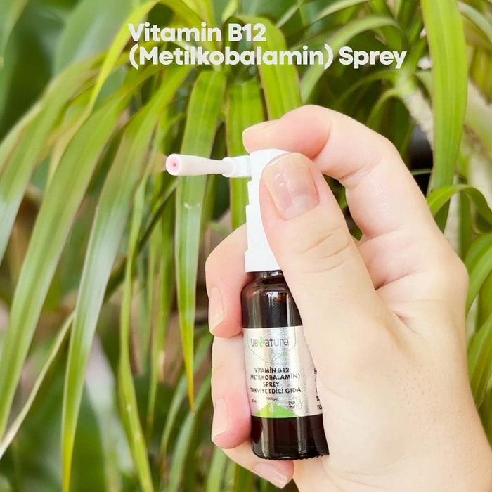VeNatura Vitamin B12 (metilkobalamin) Sprey 20 Ml