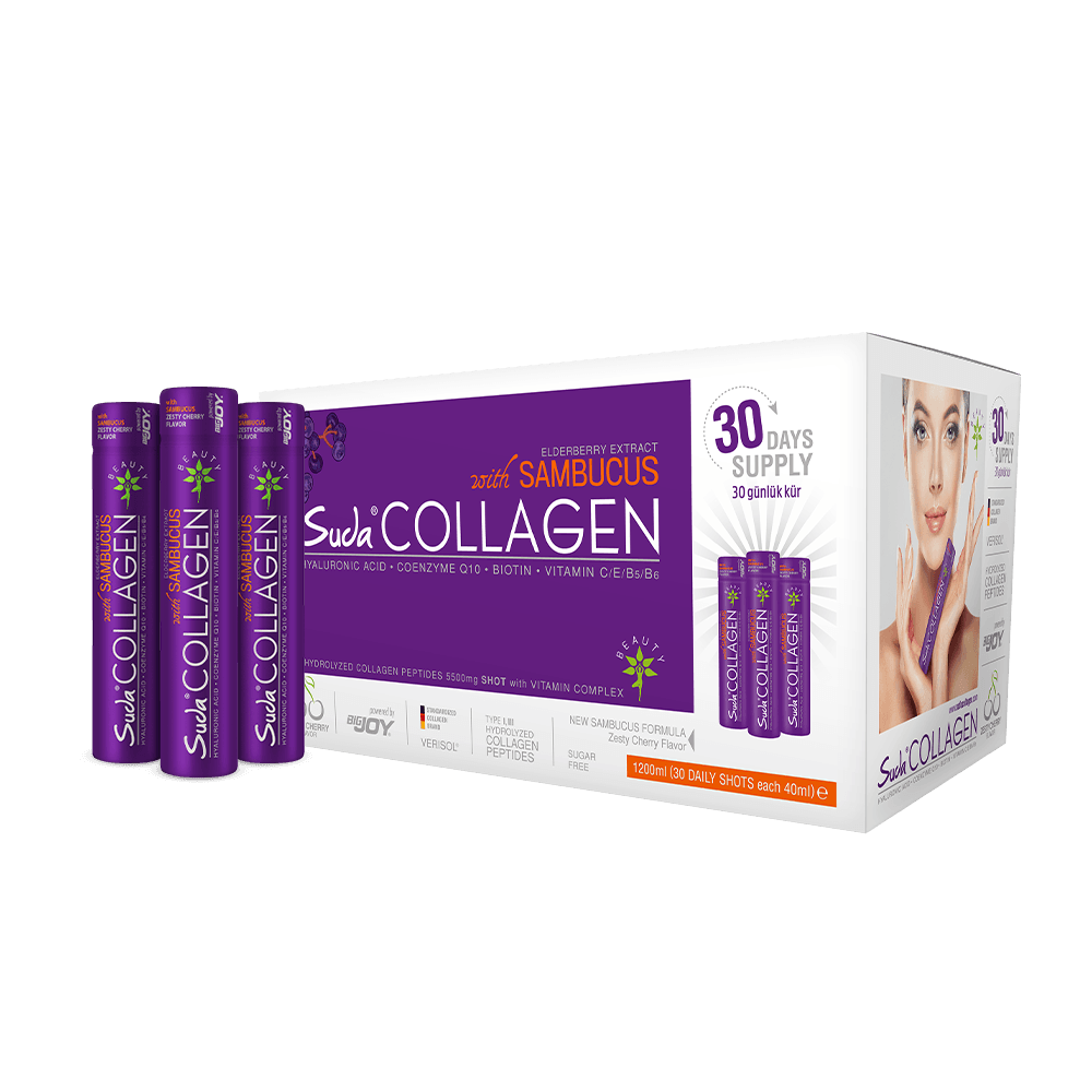 Suda Collagen MultiForm Sambucus Aromalı Kolajen 40mlx30 Shot