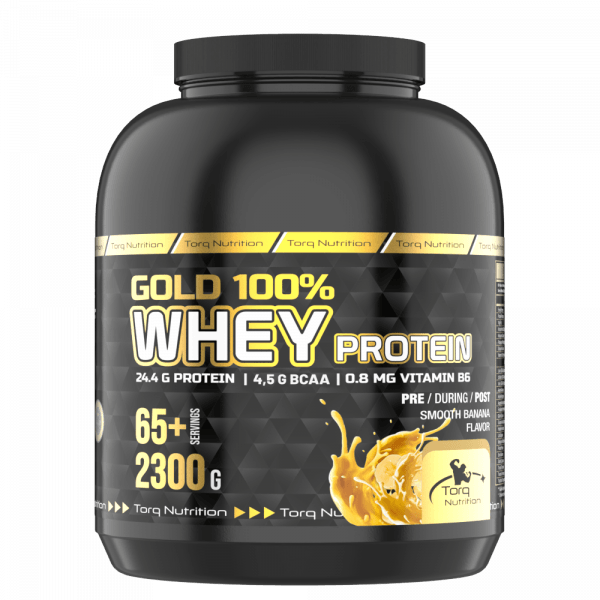 Torq Nutrition Gold Whey Protein Muz Aromalı 2300 gr