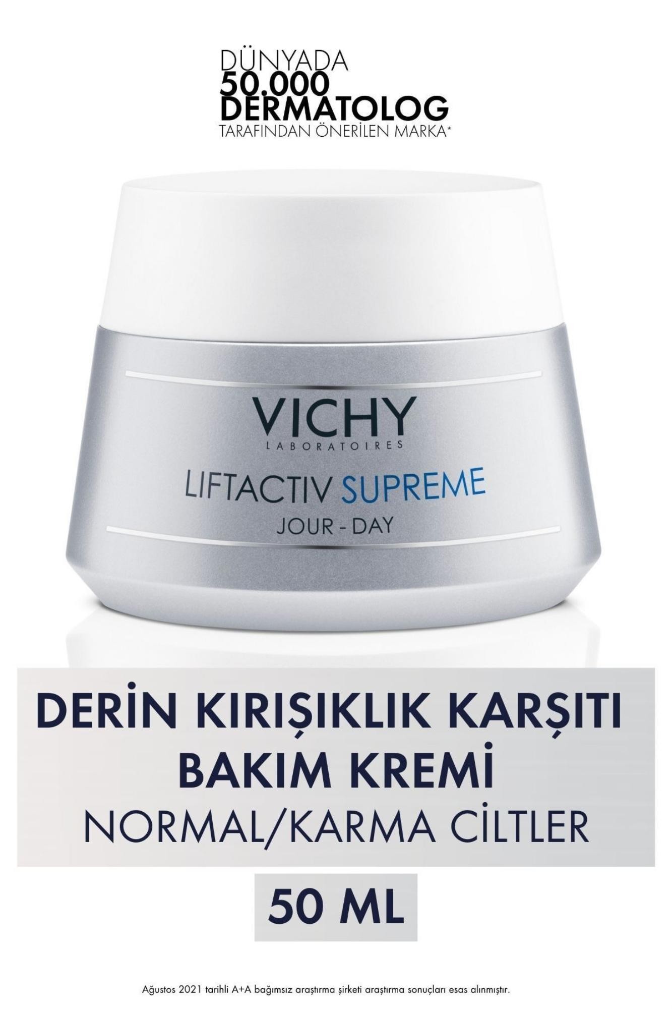 Vichy Liftactiv Supreme Anti-aging Çizgi Bakımı Normal Ve Karma Cilt Nemlendirici Krem 50ml