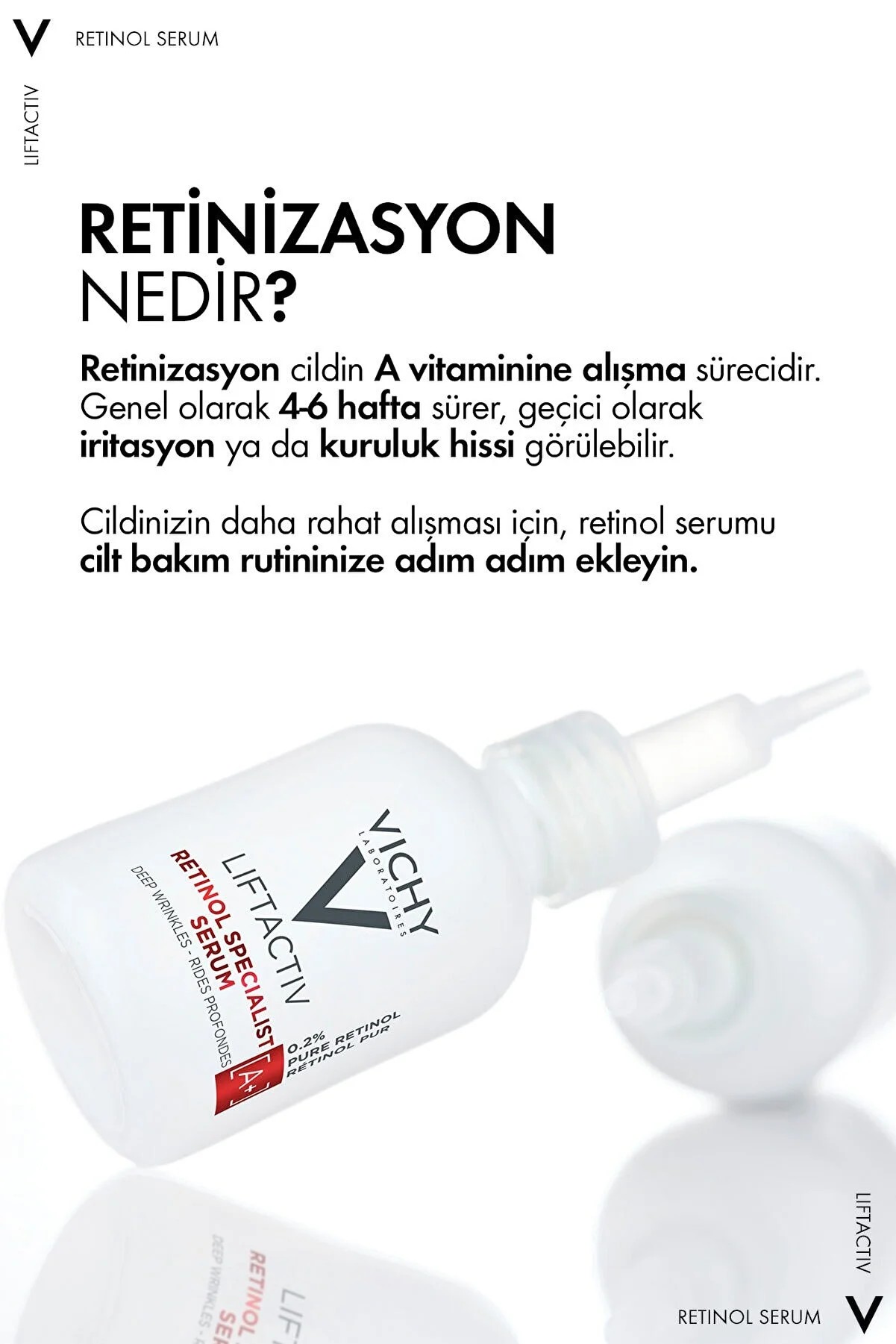 Vichy Liftactiv Retinol Specialist Derin Kırışıklık Karşıtı Serum 30 ml