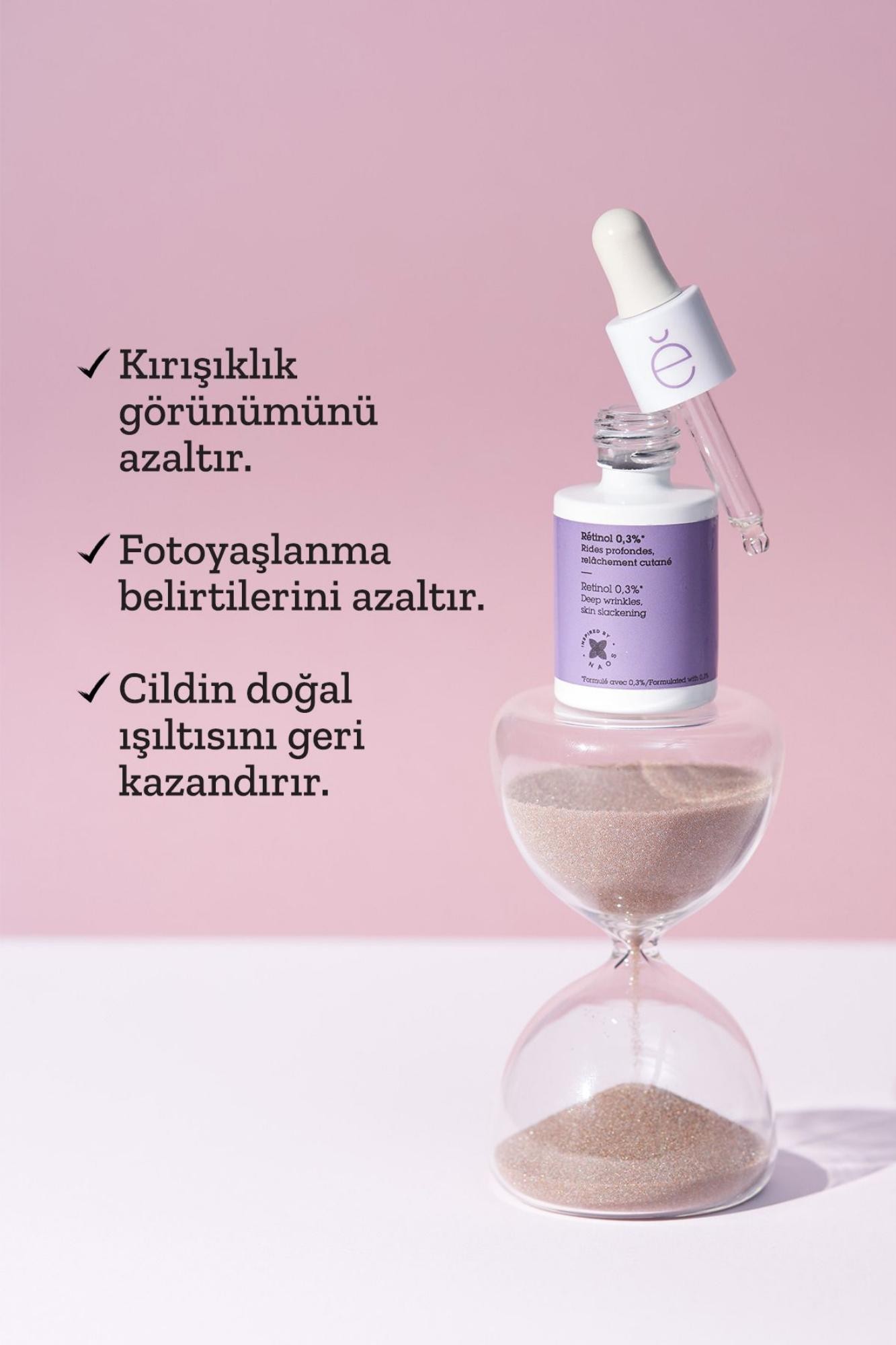 Etat Pur Pure Active Retinol %0,3 Kırışıklık Karşıtı Saf Konsantre Cilt Bakım Serumu 15 ml