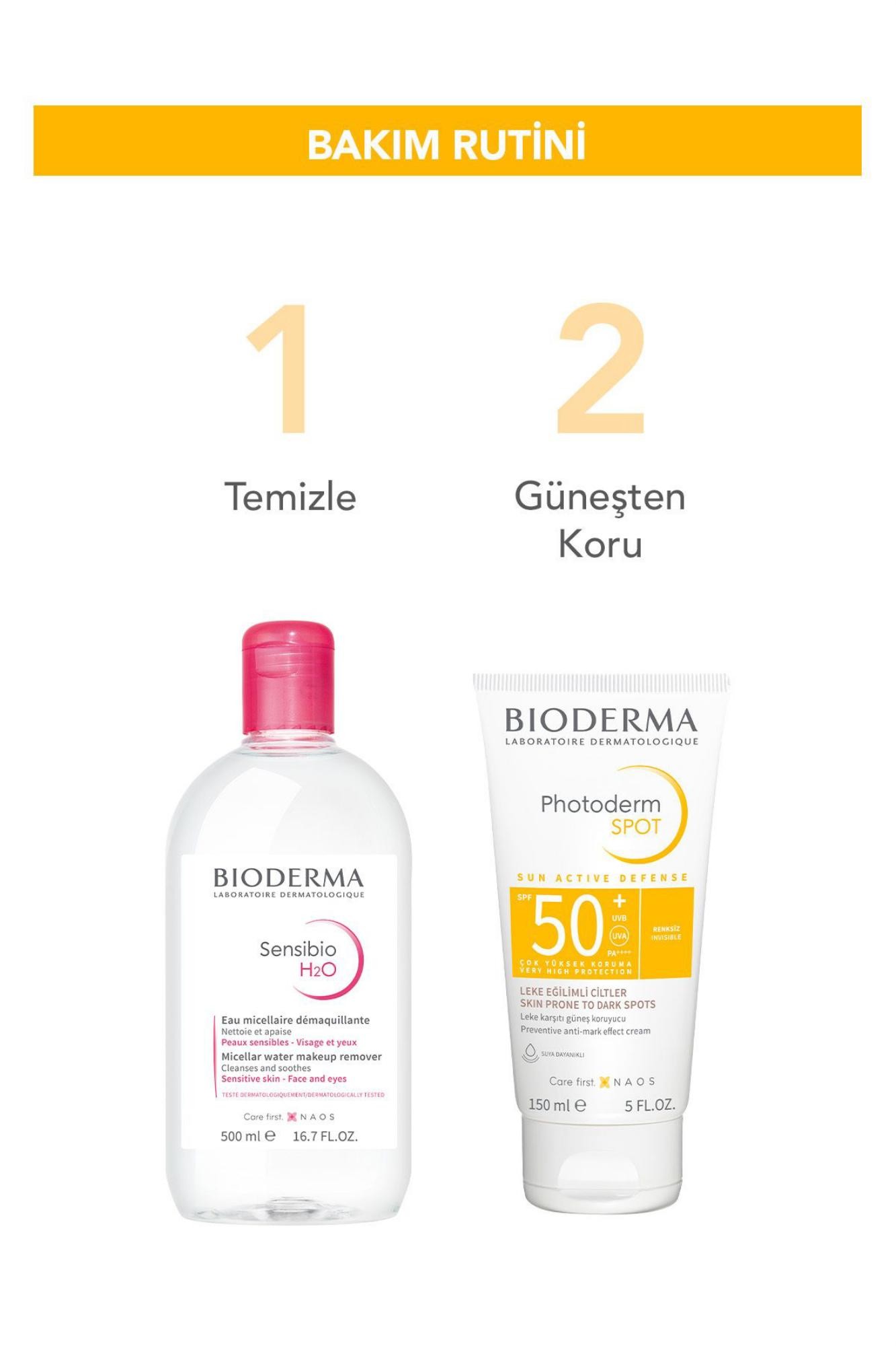 Photoderm SPOT SPF50+ Leke Karşıtı Yüksek Korumalı Yüz ve Vücut Güneş Kremi 150 ml