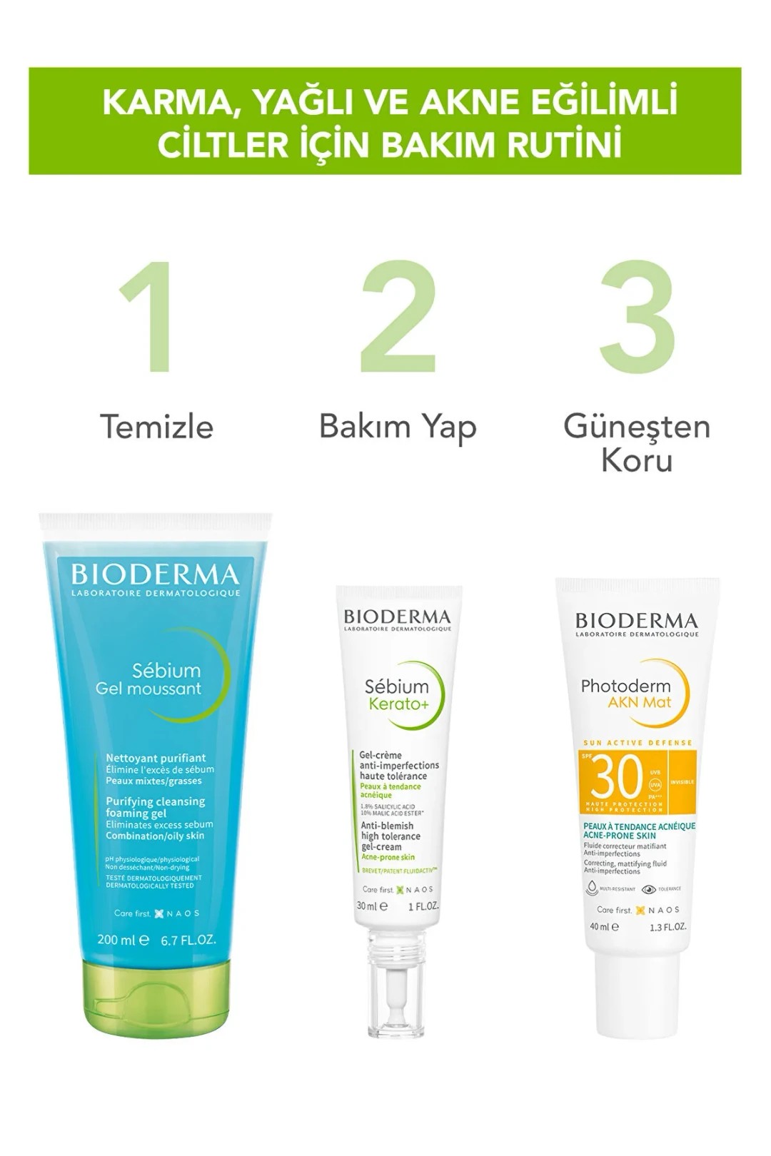 Bioderma Sebium Foaming Gel 200 ml