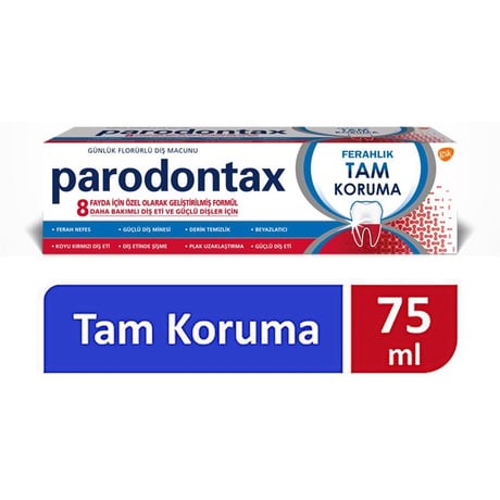 Parodontax Diş Macunu Ferahlık Tam Koruma 75ml