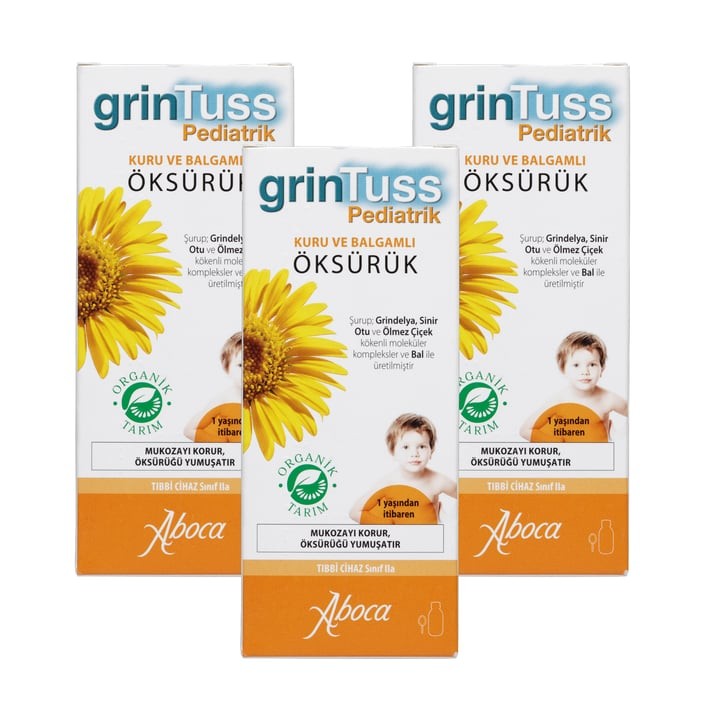 Grintuss Pediatrik Şurup 128 g 3 Adet