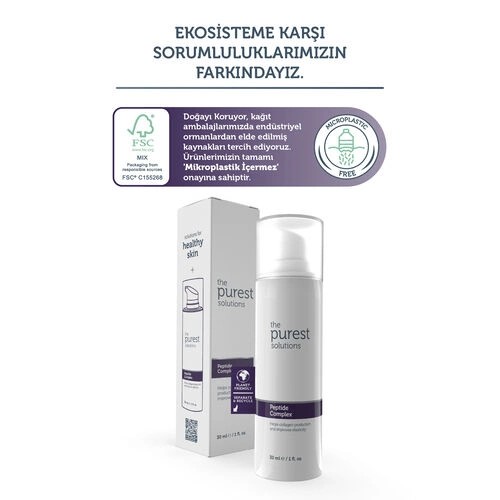 The Purest Solutions Cilt Yenileyici Ve Yaşlanma Karşıtı, Onarıcı Peptit Cilt Bakım Serumu 30 Ml (Peptide Complex)