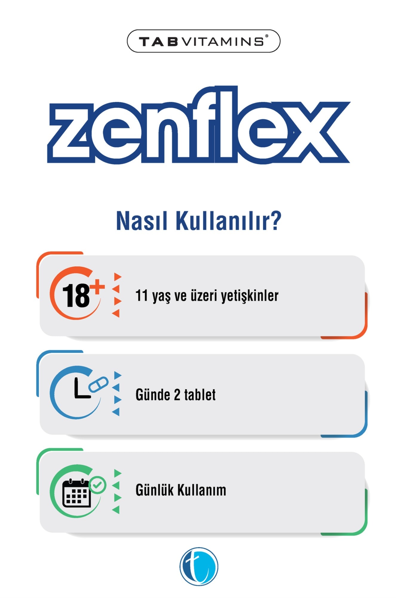 Tabvitamins Zenflex 60 Tablet
