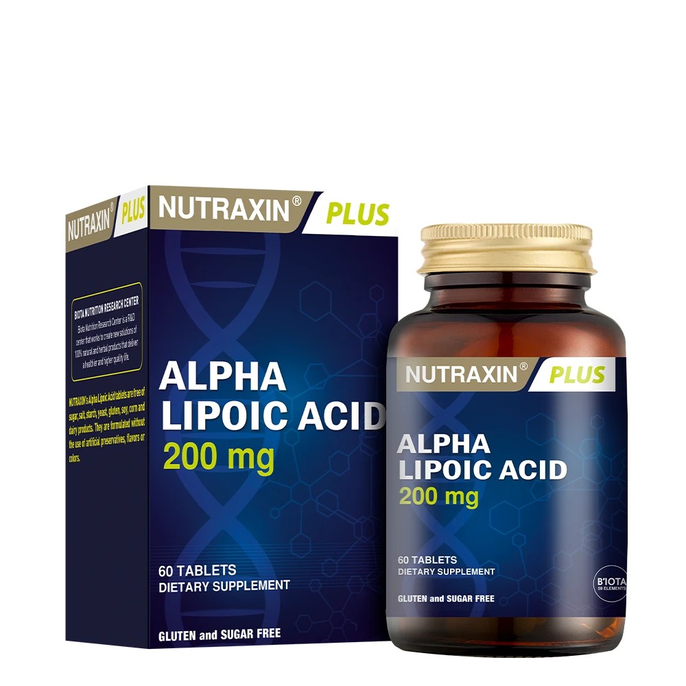 Nutraxin Alpha Lipoic Acid 200 mg 60 Tablet