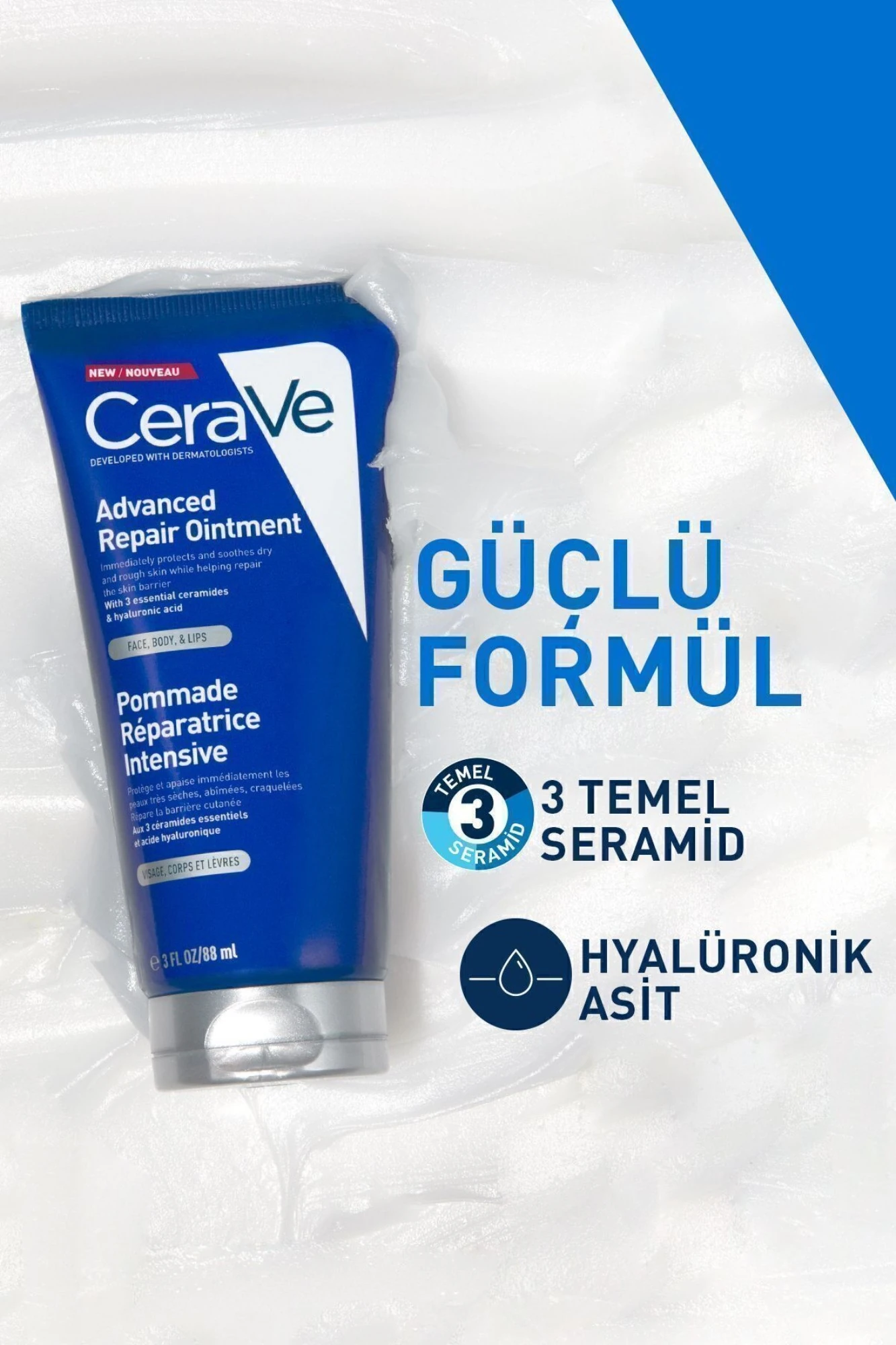 Cerave Gelişmiş Onarıcı Bakım Kremi 50 ml