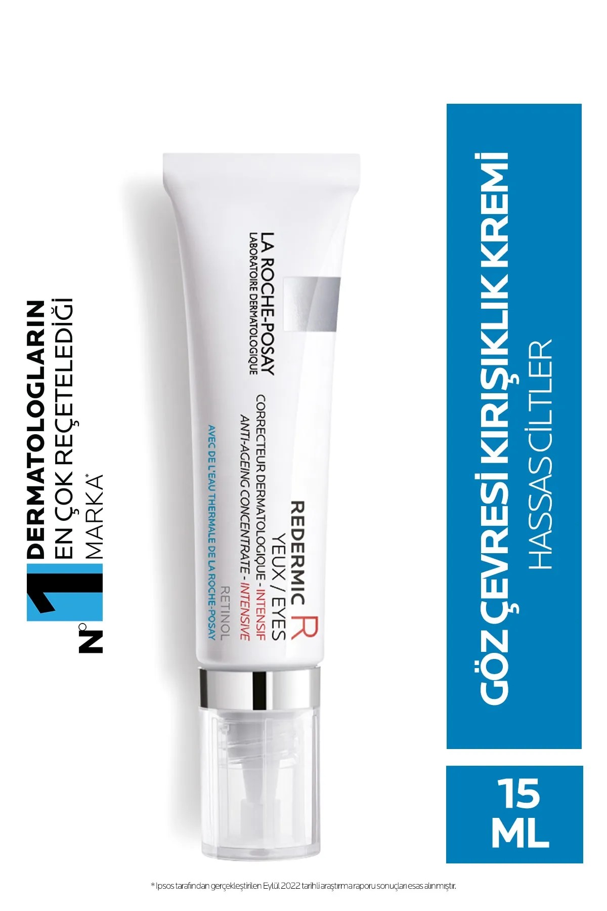 La Roche Posay Redermic R Yeux Göz Bakım Kremi Retinol İçeren 15 ml