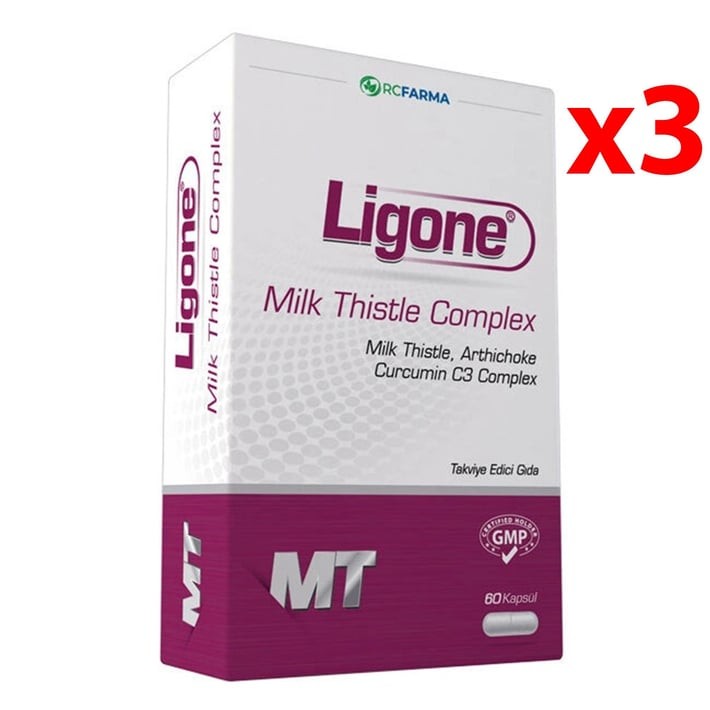 Ligone Milk Thistle Complex 60 Kapsül 3 Adet