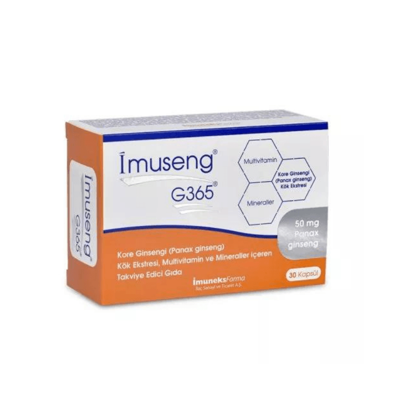 İmuseng G365 30 Kapsül