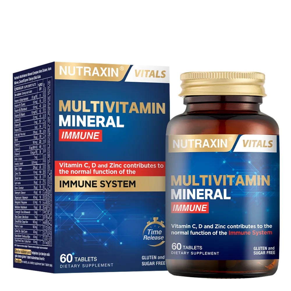Nutraxin Multivitamin Mineral Immune Complex 60 Tablet