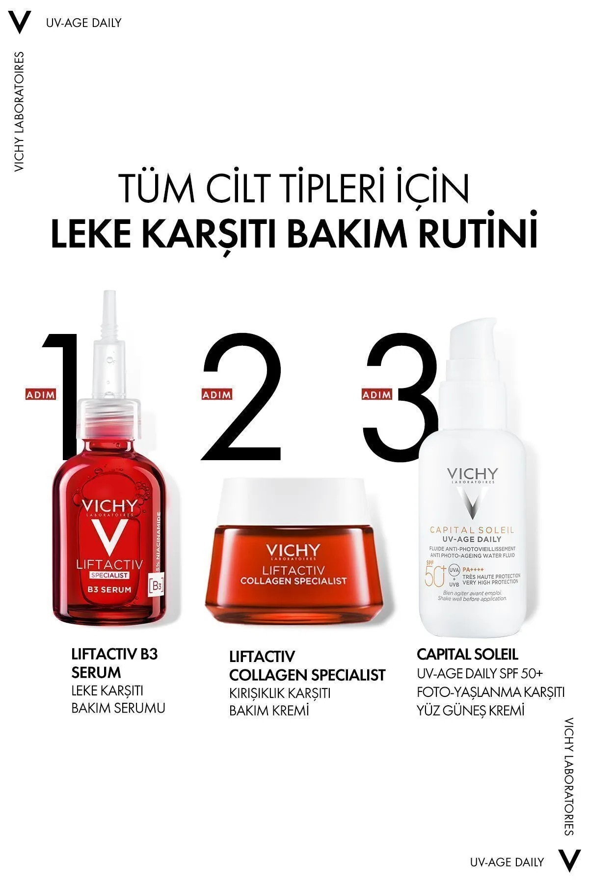 Vichy Capital Soleil Uv Age Daily Spf50 Foto Yaşlanma Karşıtı Güneş Kremi 40ml