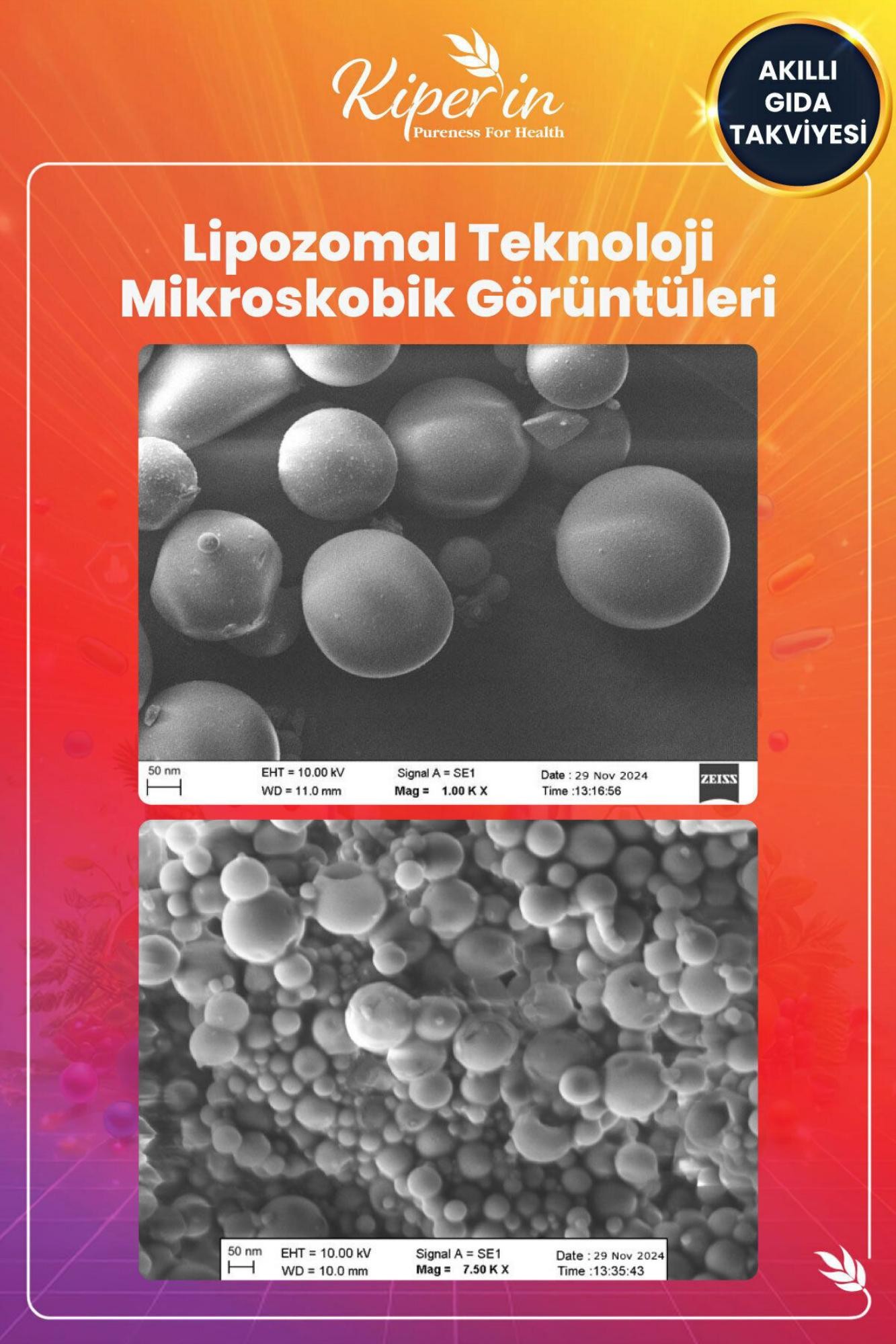 Kiperin Multivitamin Lipozomal 30 Kapsül