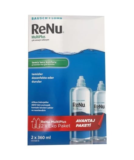 Renu Lens Solüsyonu Multiplus 360 Ml + 360 Ml